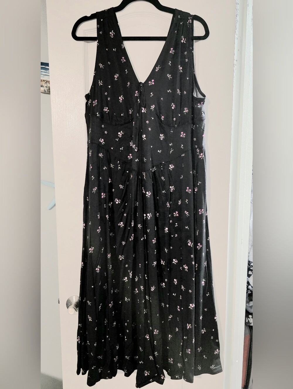 Torrid Corset Detail Midi Dress Size 1